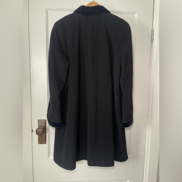 Vintage Jones New York Wool with cashmere swing coat -Size 14 - Picture 3 of 13